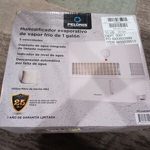 White Evaporative Humidifier